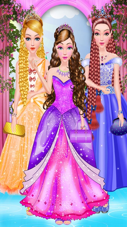 Little Princess Hair Styles Hair Salon Girls Games screenshot-3