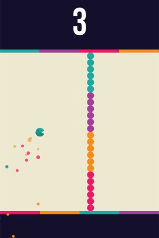 Flappy Color: Help the Pacman fly over color switch barrier screenshot 2