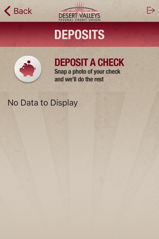 Desert Valleys FCU Mobile for iPhone screenshot 3