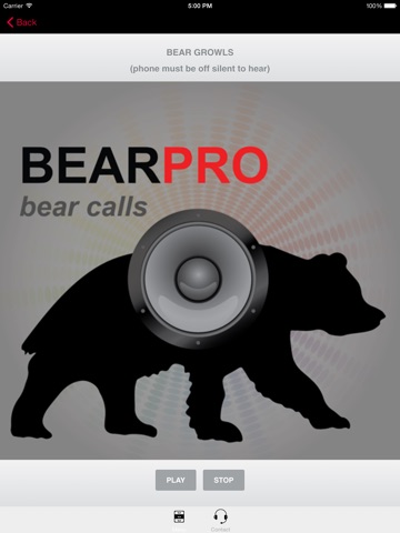 REAL Bear Calls - Bear Hunting Calls- Bear Sounds HD screenshot 2