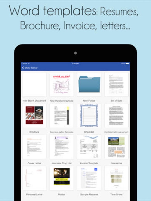 Word To Go Lite - for Microsoft Office Processor edition(圖4)-速報App