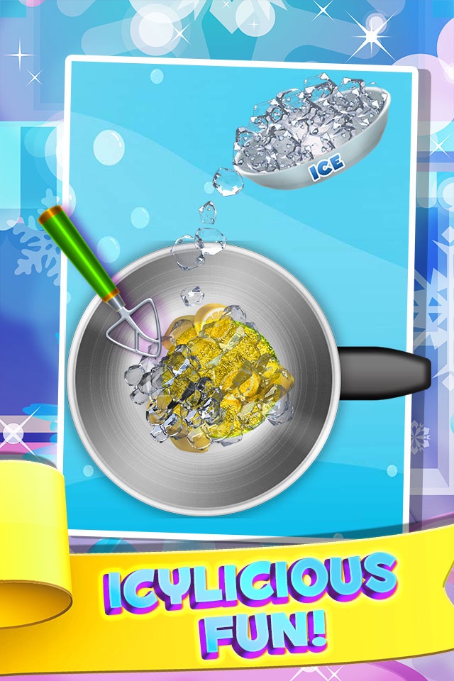 Dessert Slushy Maker Food Cooking Game - make candy drink for ice cream soda making salon! screenshot 4