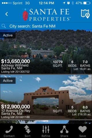 Santa Fe Properties Inc. screenshot 2