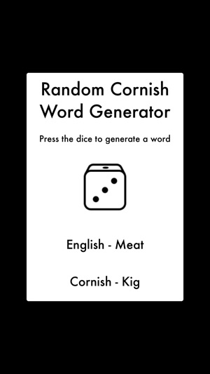 Random Cornish Word Generator(圖2)-速報App