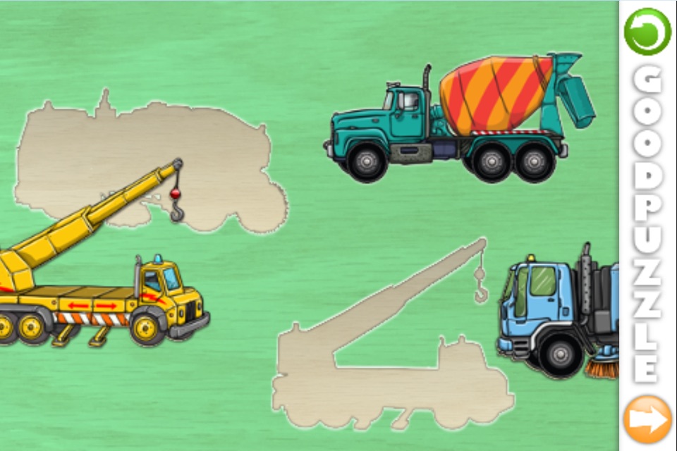 Good Puzzle: Trucks! screenshot 4