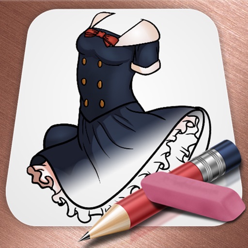 Draw Princess Dresses iOS App