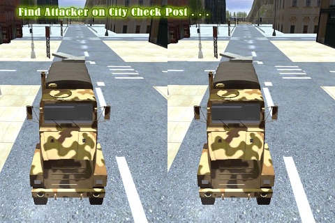 VR Drive Army Truck Check Post Pro screenshot 4