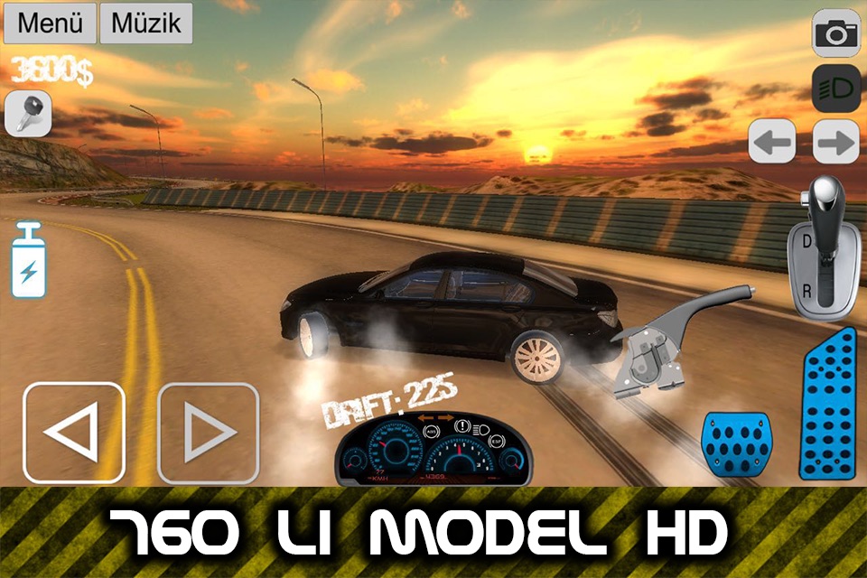 Şahin Drift Simülatör 3D HD screenshot 4