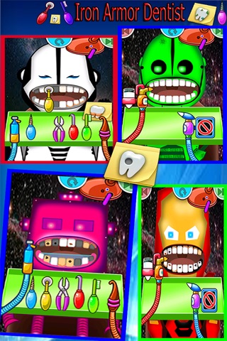 Dental For Kids Super Hero Iron Robot Games Free Super Hero Madness screenshot 3