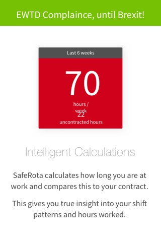 SafeRota - Improving Patient Safety with Intelligent Hours Monitoring and GPS Technology screenshot 4