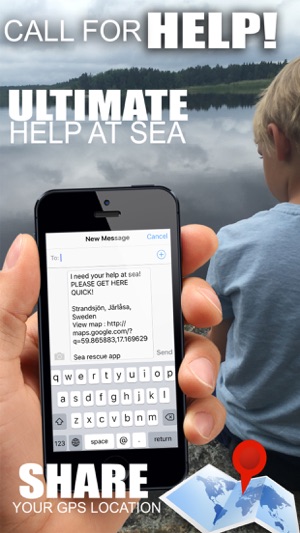 Sea rescue - Call for help at sea with your gps location(圖2)-速報App