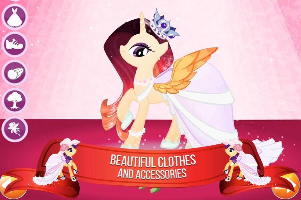 Little Princess Pony Dress Up screenshot 3