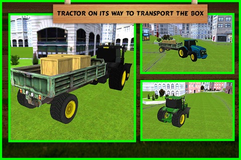 Tractor Trolley Simulator HD screenshot 4