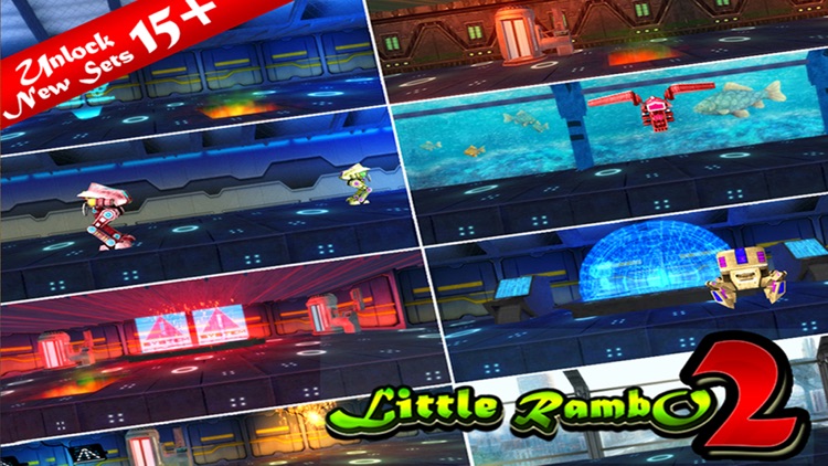 Little Rambo 2 - Top Free Arcade Shooting Game screenshot-0