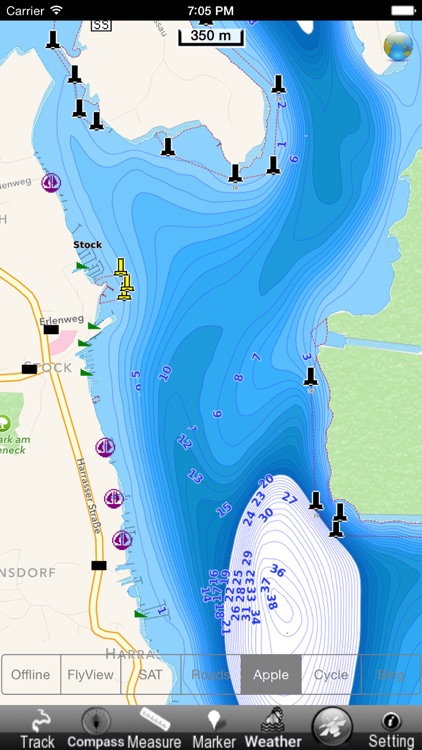 Lake : Chiemsee GPS Map Navigator screenshot-3