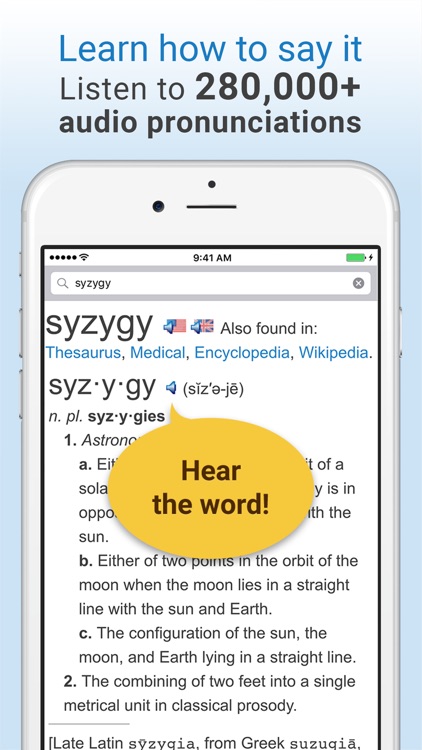Dictionary and Thesaurus Pro - Offline & Ad-Free screenshot-3