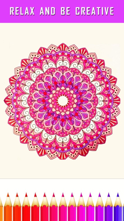 FREE Adult Coloring Book - Color Therapy Page for Anti-Stress Relief