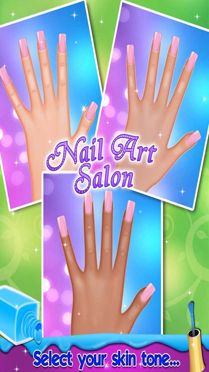 Girls Nail Art Salon - Games for girls