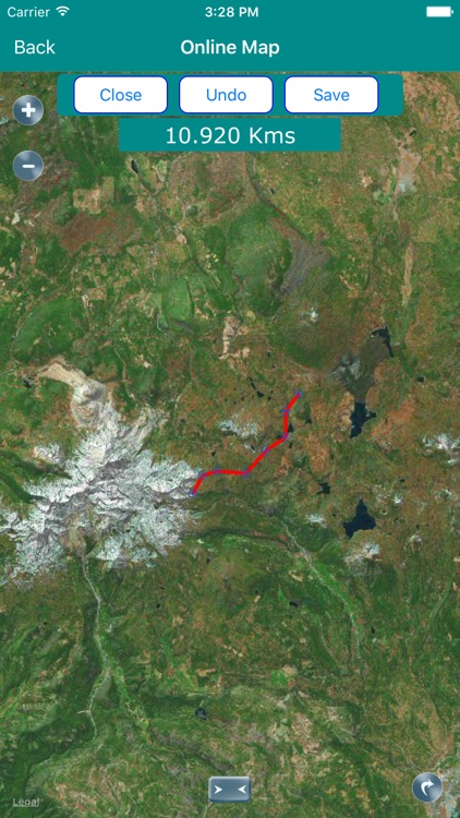 Lassen Volcanic National Park Map, California