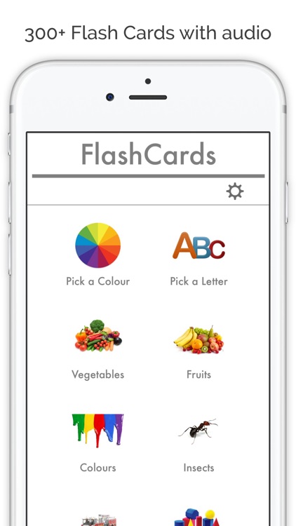 Flashcards App - Baby flash cards in english