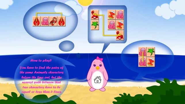 Bird Beach - memo brain to match same classic pet cards(圖5)-速報App