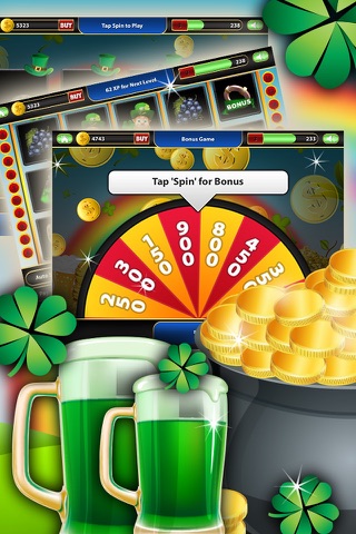 Leprechaun Riches Of Gold - Big Social Slot Machines in Double Rainbow Casino screenshot 4