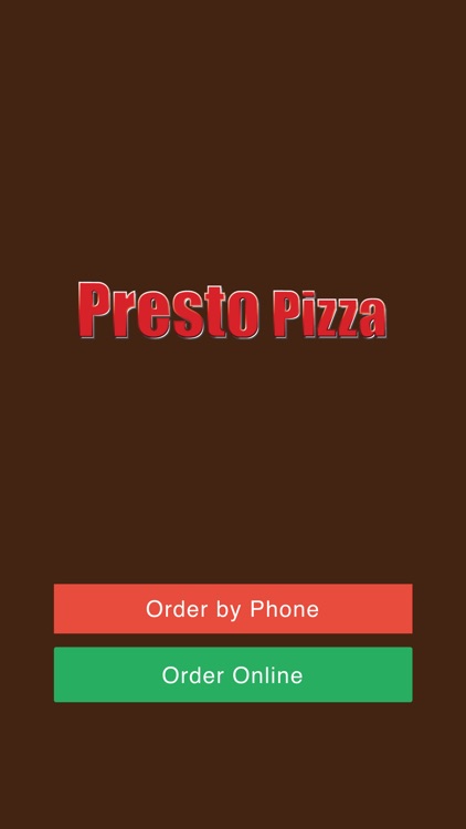 Presto Pizza