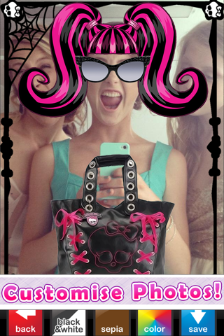 Monster Ghoul Photo Booth: Dress up, Photo Frames & Selfie Editor for Girls screenshot 3