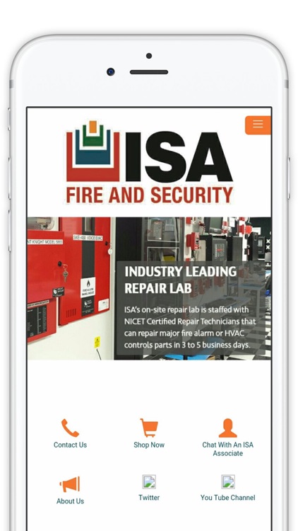 ISA Fire And Security E-Commerce