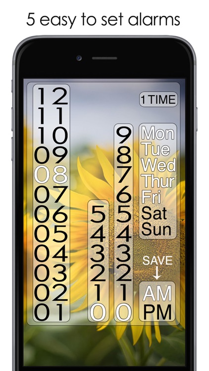 Beautiful Clock Radio for iPhone