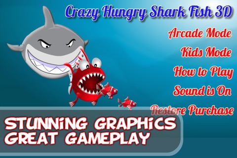 Hungry 3D Piranha Shark Fish Evolution Ocean World screenshot 3