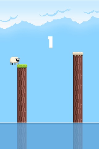 Jumping Sheep Skill Game screenshot 3