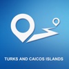 Turks and Caicos Islands Offline GPS