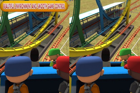 VR-Real Roller Coaster Simulator Pro screenshot 3