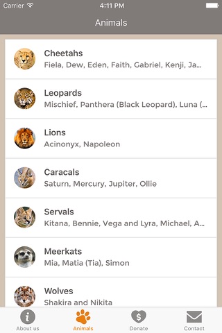 Cheetah Experience screenshot 2