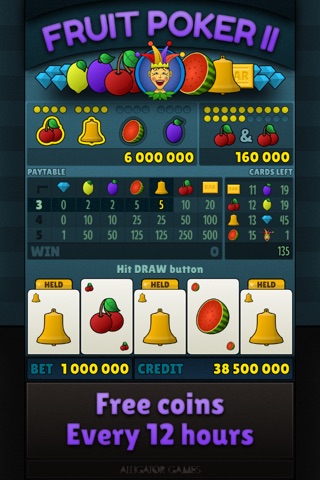 Fruit Poker II screenshot 2