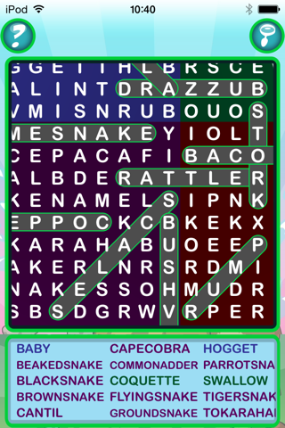 Epic Animals Word Search - giant wildlife wordsearch (ad-free) screenshot 2