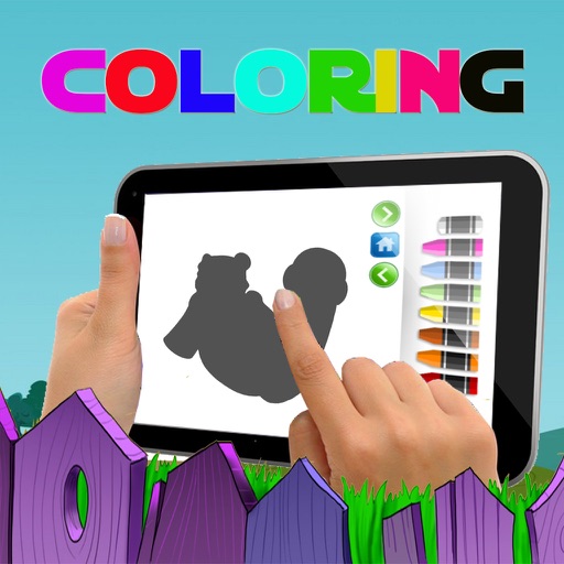 Kids Coloring Book Game Veggie Tales Edition iOS App