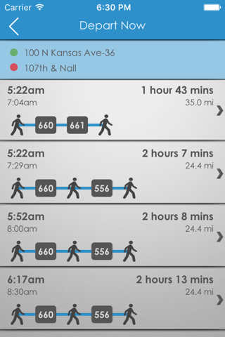 JOCO Rider - Transit App screenshot 2