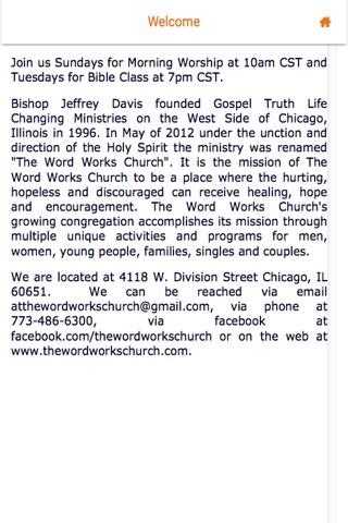 The Word Works Church screenshot 2