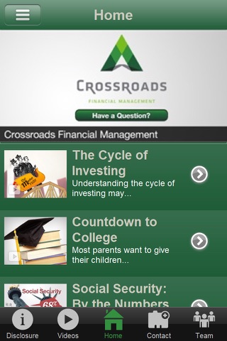 Crossroads Financial Management screenshot 2