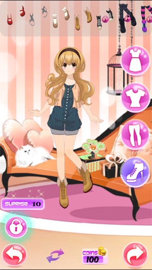 Anime Girl Fashion Story: Dress-up Studio(圖2)-速報App