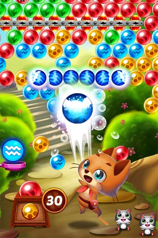 Rescue Witch Kitty Cat Pop - World Bubble Shooter Puzzle screenshot 3
