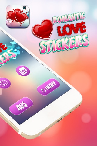 Romantic Love Stickers – Decorate Pics with Cute Frame.s and Sticker Art in Girly Photo-Booth screenshot 2