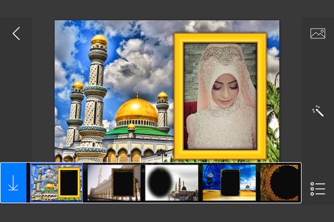 Islamic Photo Frames - make eligant and awesome photo using new photo frames screenshot 2