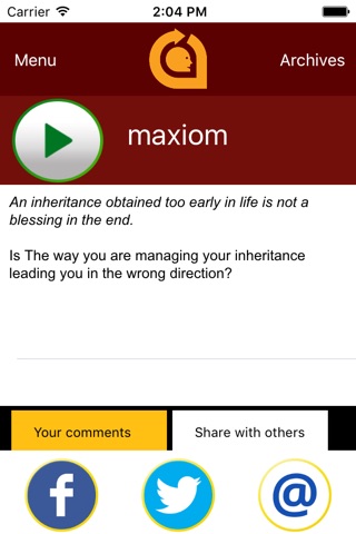 Maxiom screenshot 2