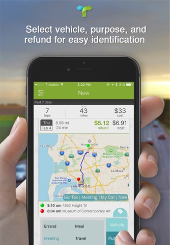 TripTagger - Mileage Tax Log screenshot 2