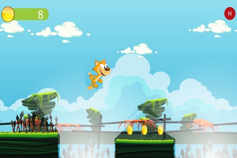 Ninja Cat Running Adventure screenshot 3