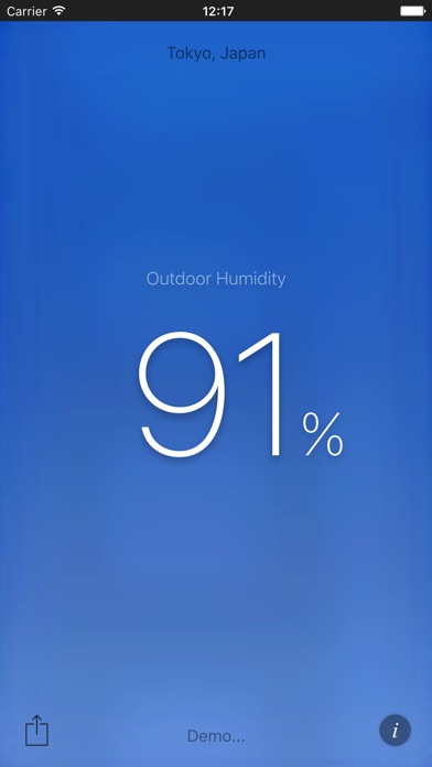 Humidity App screenshot1