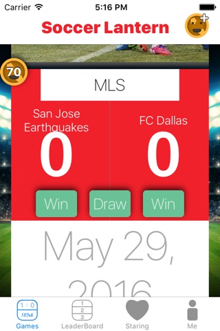 Soccer Lantern-Social Virtual Betting screenshot 3